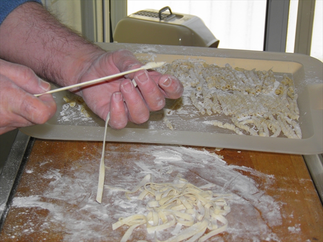 Twist the dough